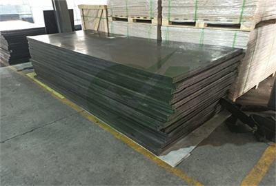 1/2 inch Self-lubricating sheet of hdpe  for Round Yards